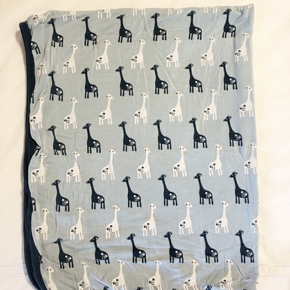 Kickee pants giraffe stroller blanket - Picture 2 of 4
